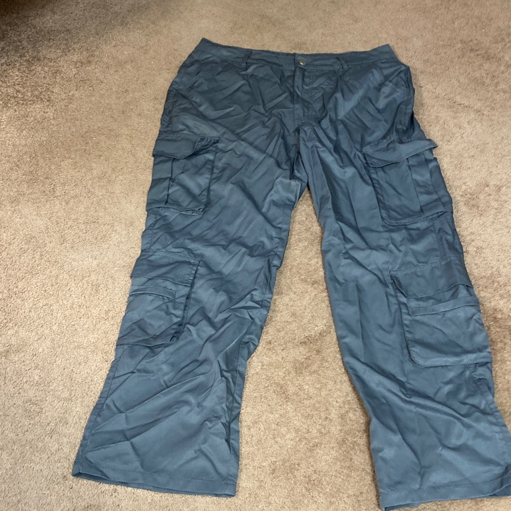 Men's Blue Cargo Pants